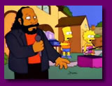 Afbeelding van Barry White in Simpsons aflevering "Whacking Day"